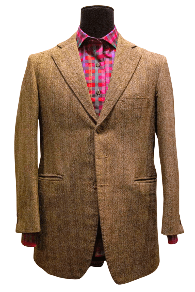 men's tweed suit